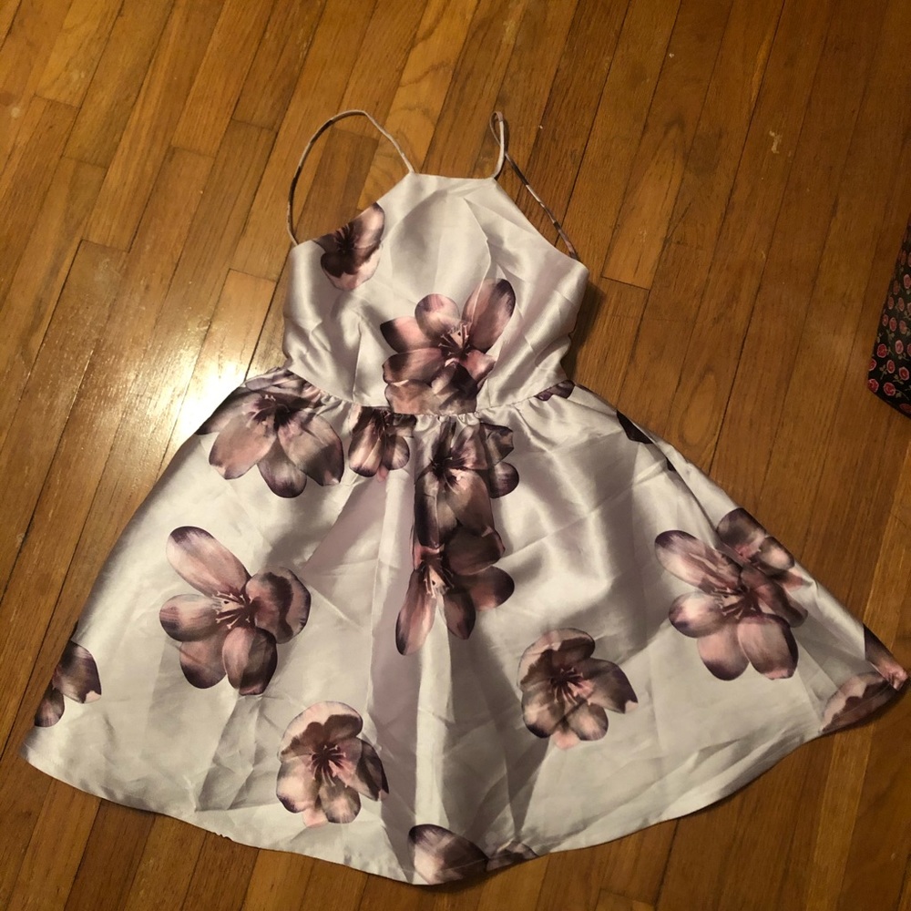 Formal, floral dress